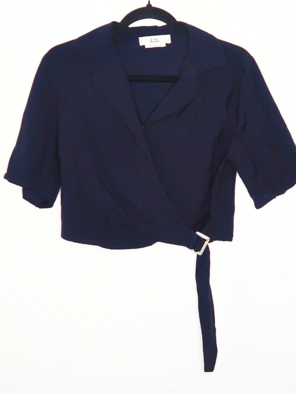 Love Bonito Navy Blue Blouse